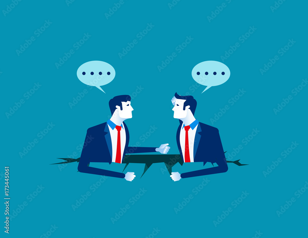 People from the trap. Concept business vector illustration. People from the trap. Concept business vector illustration.