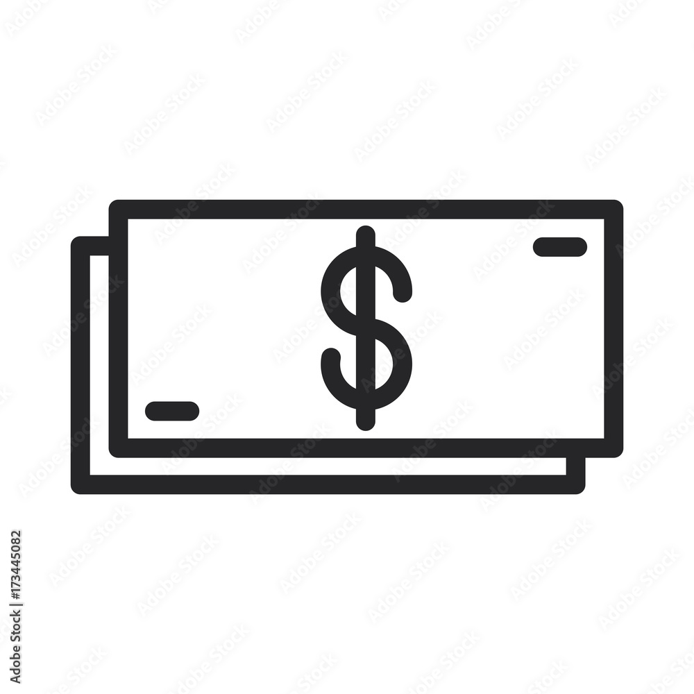 Dollar vector icon Dollar vector icon