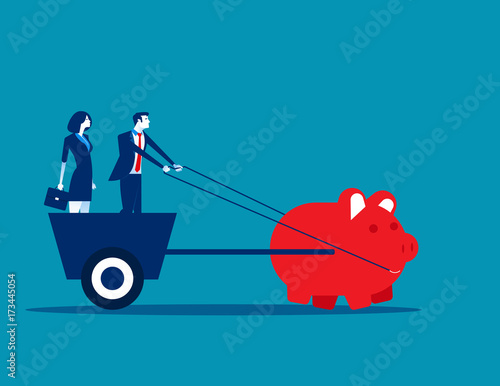 Business management. Concept business vector illustration.