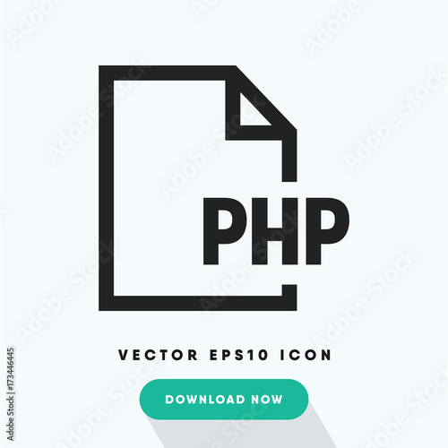 Php file vector icon