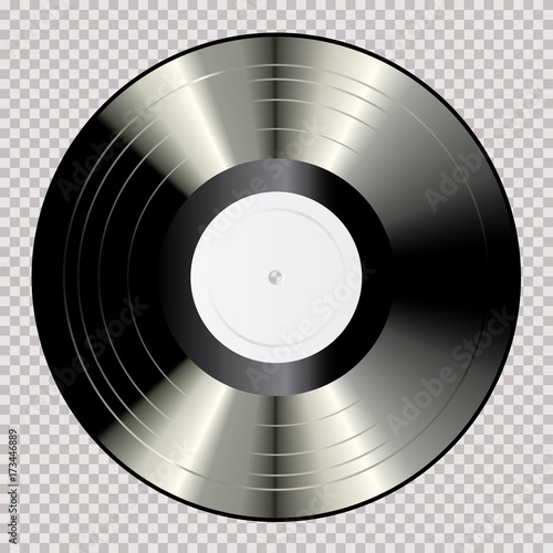 LP vinyl black hole