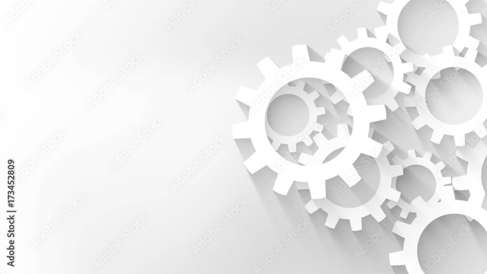gear business mechanism concept background