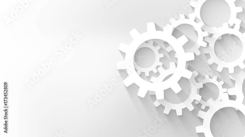 gear business mechanism concept background