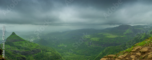 Serene beauty of Lonavala, View from Lions point