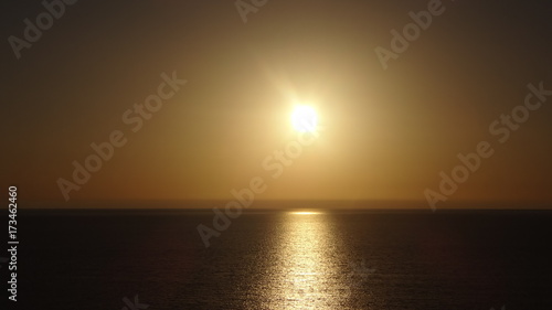 Sonnenuntergang auf der Halbinsel Sant Antioco, Sardinien