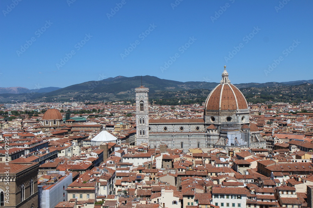 Vu de Florence de la Tour du Palazzo Vecchio