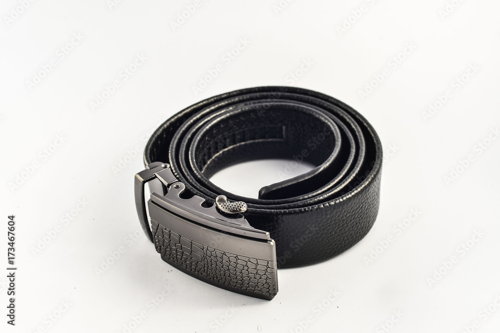 leather belt isolated on white background leather belt isolated on white background