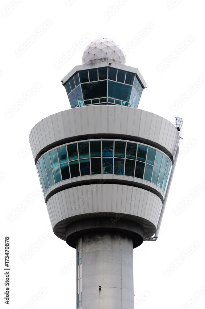 Air Traffic Control tower at an airport Air Traffic Control tower at an airport