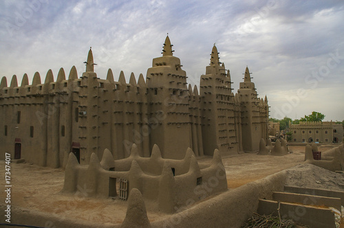 The Great Mosque, Djenné, Mali -July, 2009