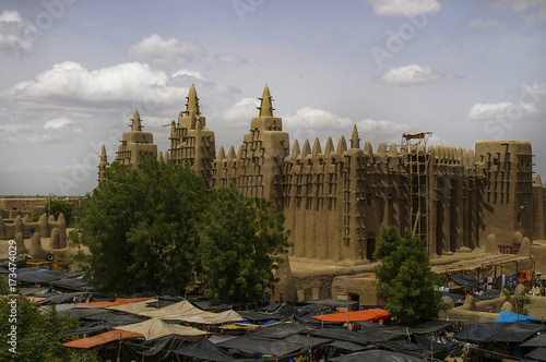 The Great Mosque, Djenné, Mali -July, 2009