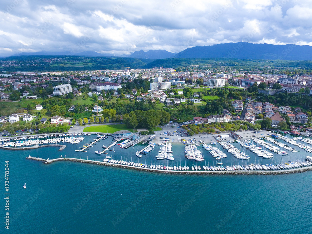 Obraz premium Thonon Les Bains