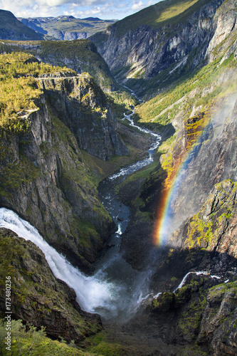Voringfoss Wasserfall