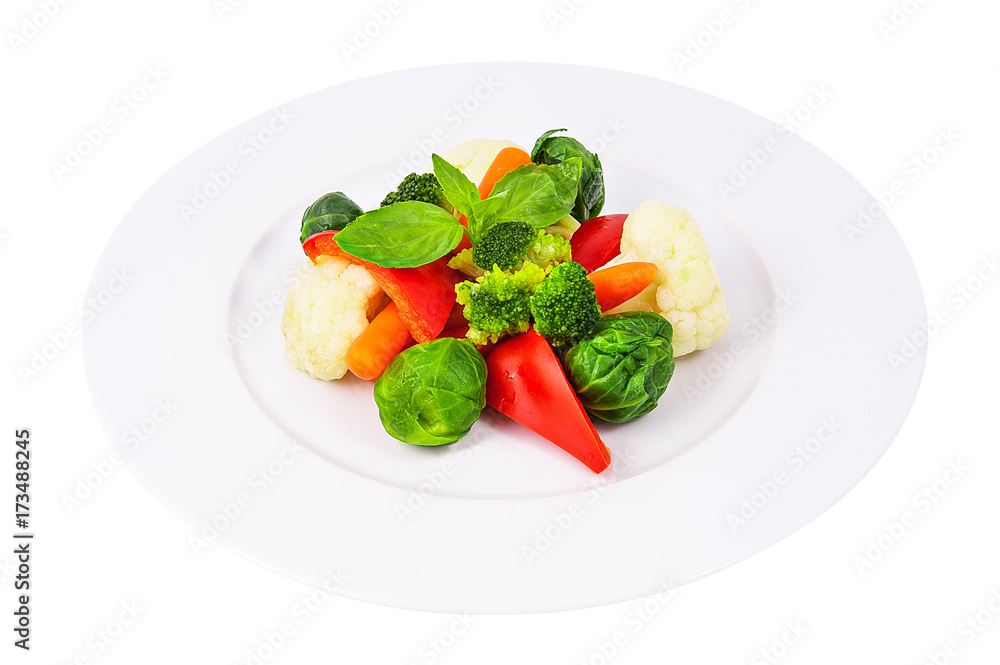 steamed vegetables
