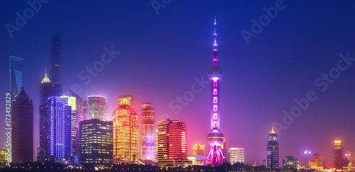 Wallpaper Mural Shanghai skyline cityscape Torontodigital.ca