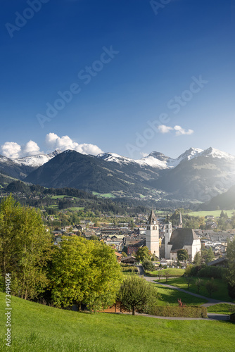 Cityscape of Kitzbuhel, Austria