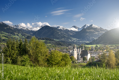 Cityscape of Kitzbuhel, Austria