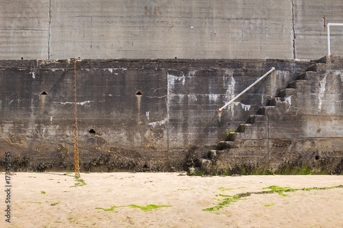 Wallpaper Mural Stairs in a beach port on a sunny day Torontodigital.ca