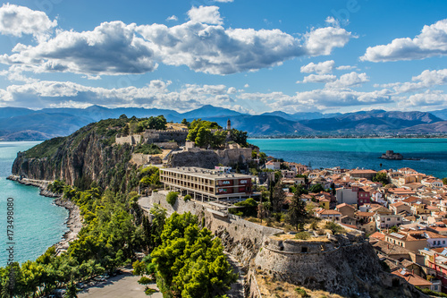 Nafplio  view from Palamidi Castle