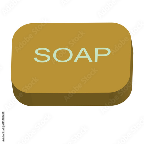 Bath Soap Vector