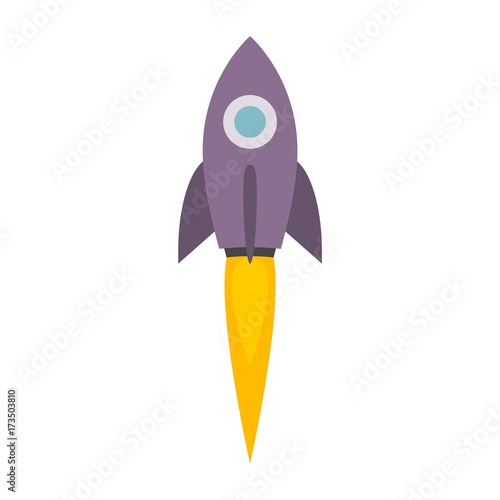 Space Shuttle Rocket Icon 