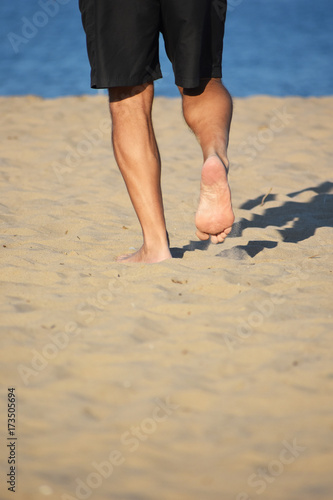 walk on sand