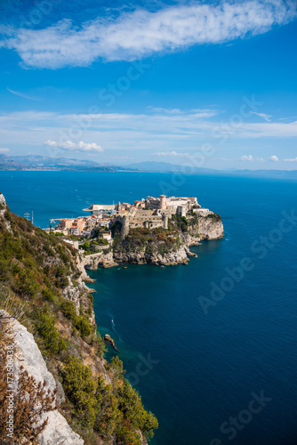 Quadro su tela Panorama Gaeta Vecchia e Golfo di Gaeta
