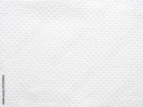 Texture of white tissue paper pattern background.