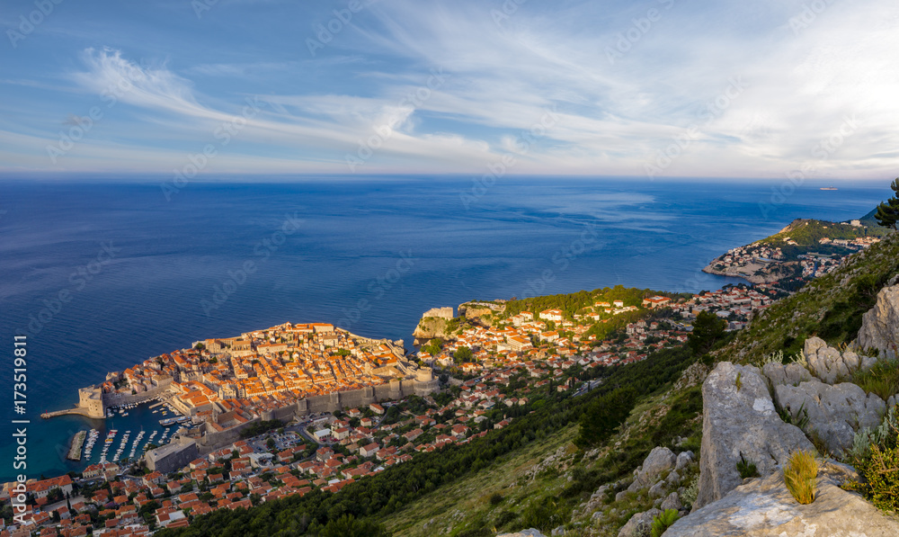 Panorama of Dubrovnik,Croatia