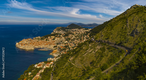 Panorama of Dubrovnik Croatia