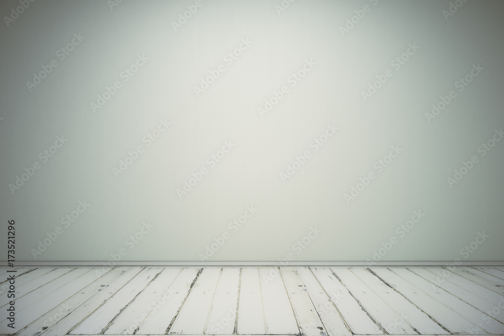 Empty gray wall in interior