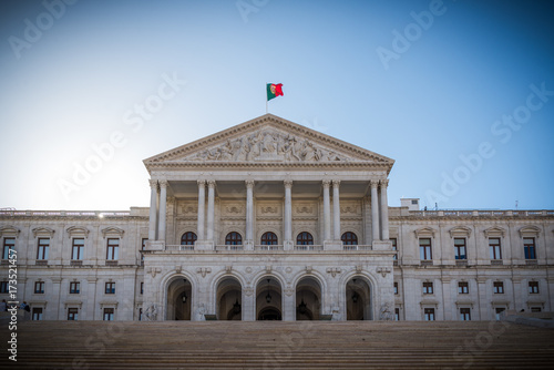  El parlamento de Portugal, Palacio de Sao Bento Assembleia de Republica Lisboa Europa de política, EC, Portugal, Lisboa  photo