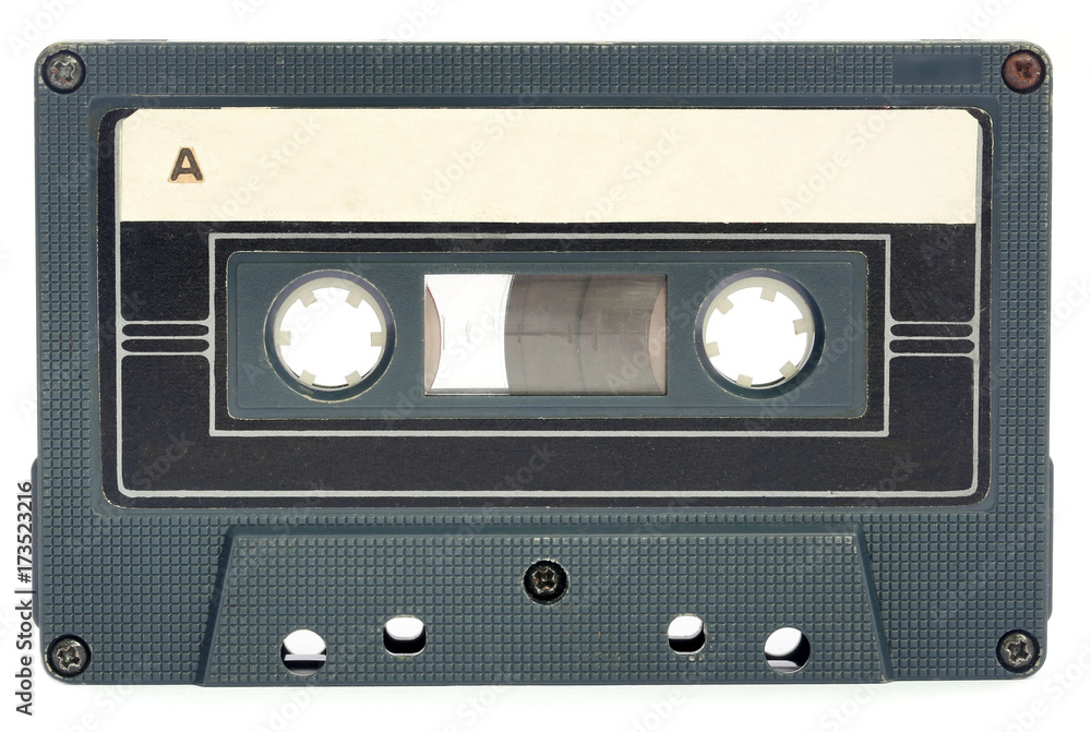 Old audio cassette Old audio cassette