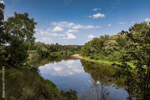 A small river in summer