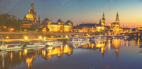 Panoramic image of Dresden, Germany © Mike Mareen