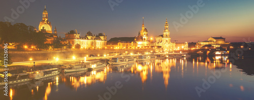 Panoramic image of Dresden, Germany © Mike Mareen