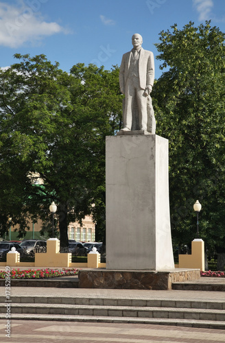 Monument to Lenin in Borisoglebsk. Russia