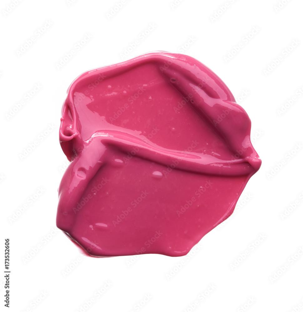 smear paint of cosmetic products smear paint of cosmetic products