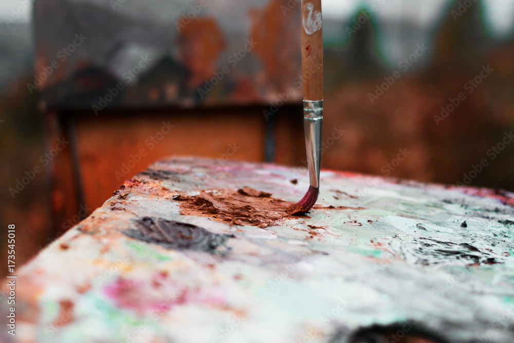 autumn ,painting ,brush ,palette,oil paint ,mood ,landscape ,artist ,orange autumn ,painting ,brush ,palette,oil paint ,mood ,landscape ,artist ,orange