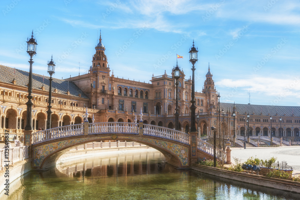 Spain Square. Sevilla (Seville).