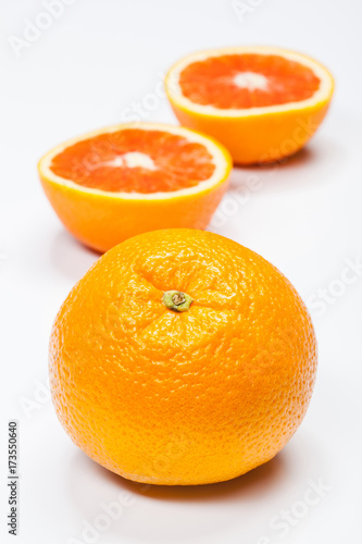 Ripe oranges