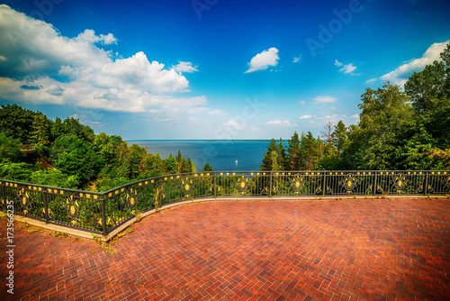 Kiev, Kiyv, Ukraine: the Mezhyhirva Residence situated on the banks of the Dnieper river  of former pro-russian Prime Minister and President Viktor Yanukovych, now a museum photo