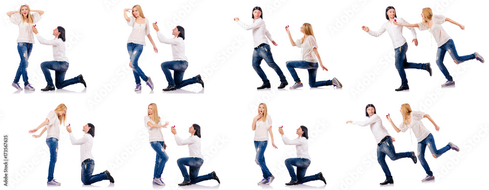 Pair of man and woman Pair of man and woman