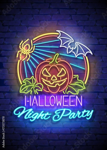 Happy Halloween Greeting Card Template