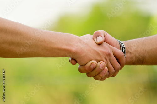 Friendly handshake © giovanni