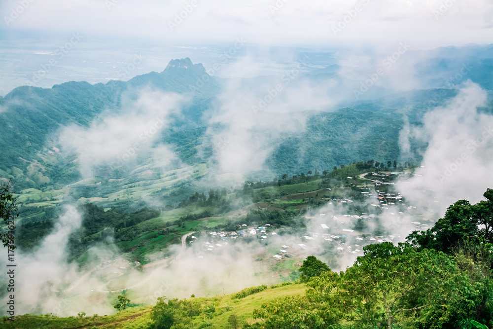 Landscape of   Mountain ,in Thailand