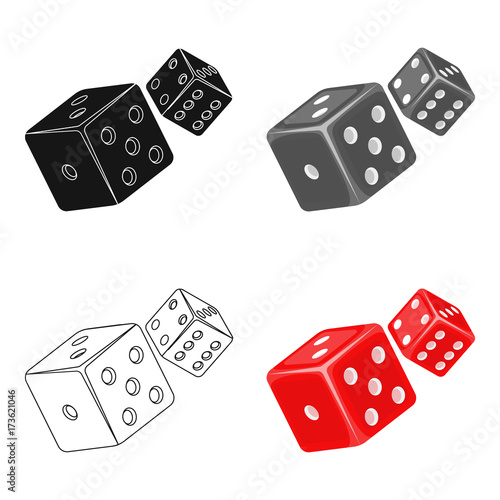 Game single icon in cartoon style.Game, vector symbol stock illustration web.