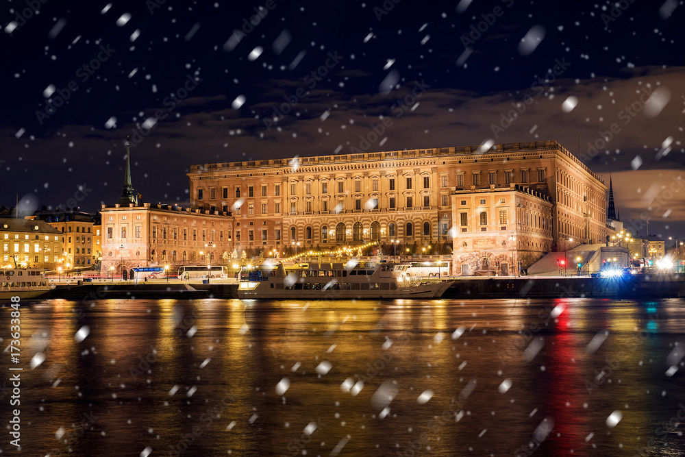 Royal Palace in Stockholm, Sweden
