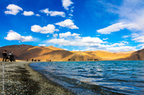 View of Pangong Lake, Leh Ladakh, India
