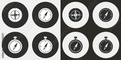 Compass - vector icon.