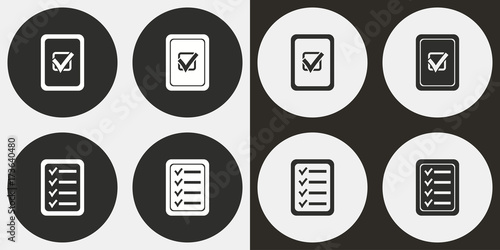 Checklist - vector icon.